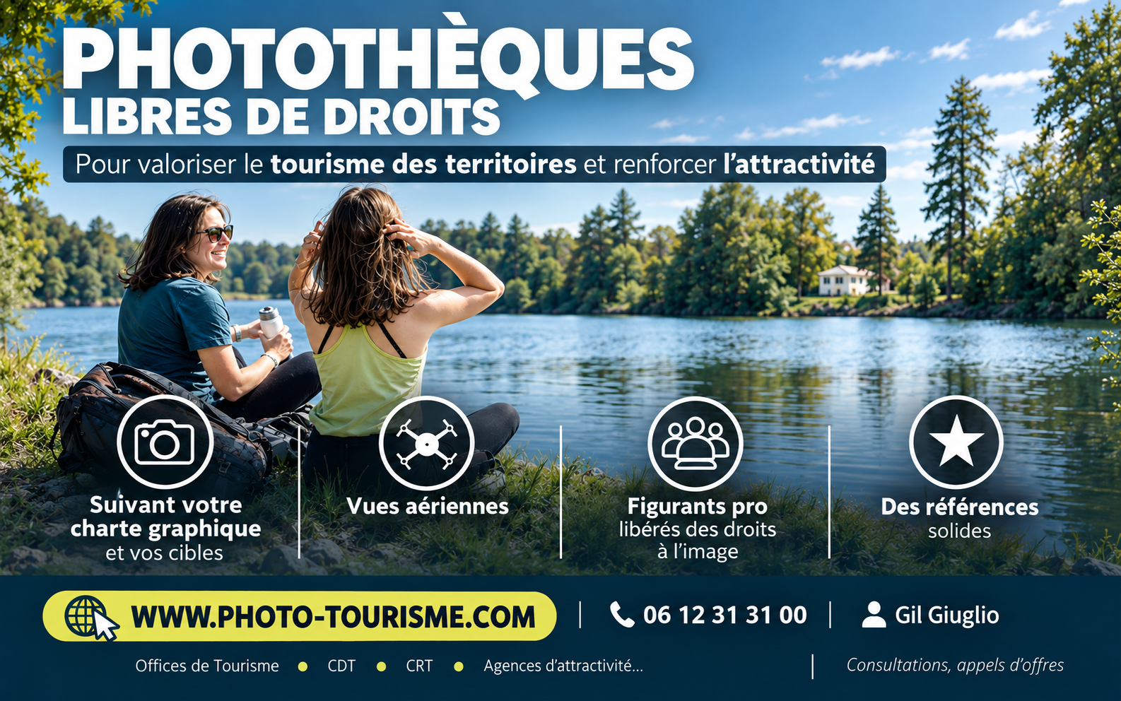 Photothèques tourisme libres de droit Gil Giuglio
