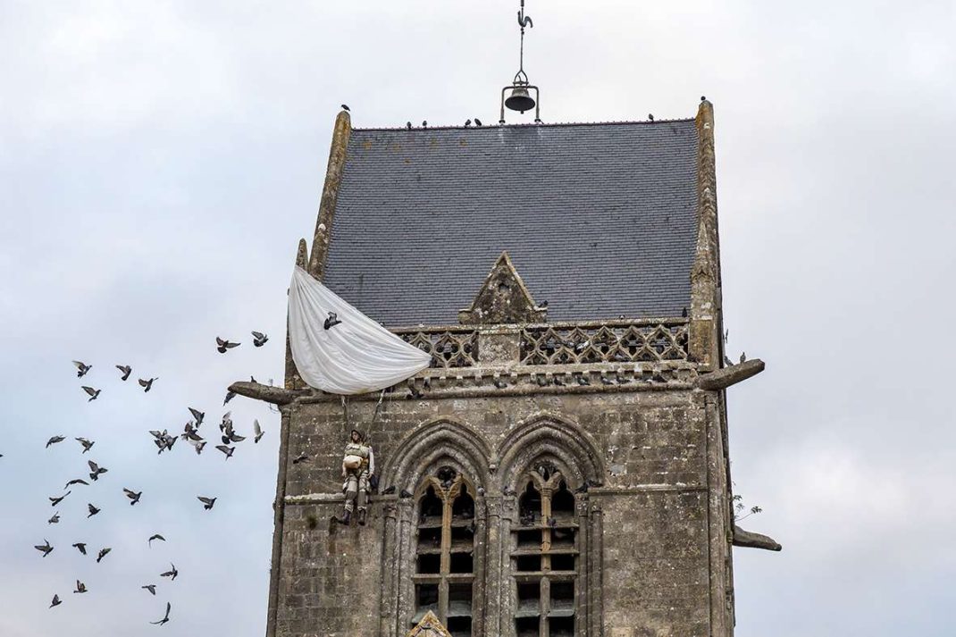 Opération Pigeon Furtif à Sainte-Mère-Église